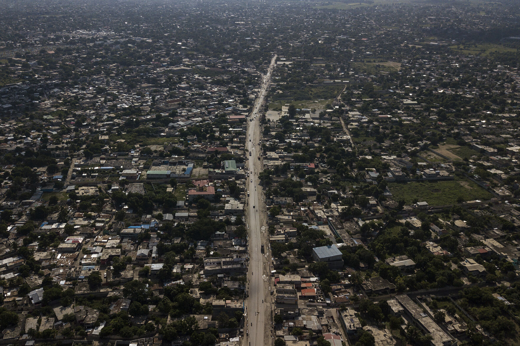 APTOPIX Haiti Security Strike
